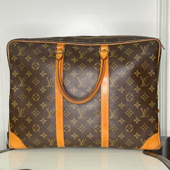 (R833) Louis Vuitton Monogram Porte Document Voyage - Picture 2 of 7